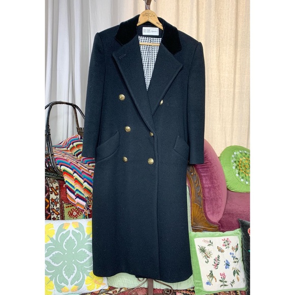 80s Bill Blass Wool Overcoat - Picture 13 of 13